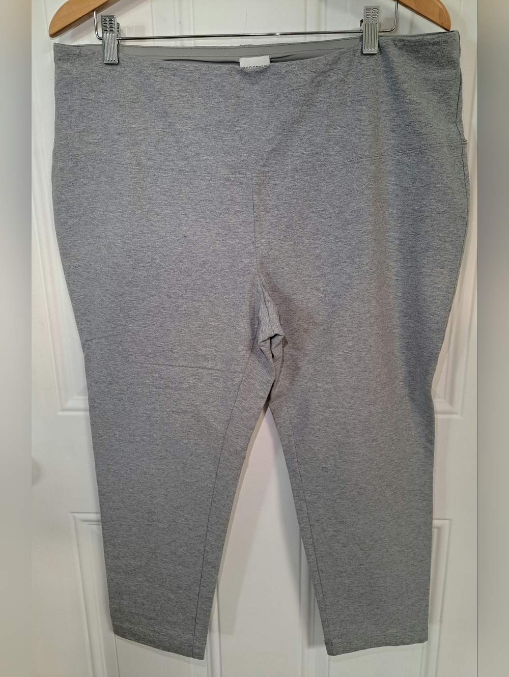 Girls' Gray Stretch Leggings - Everyday Comfort